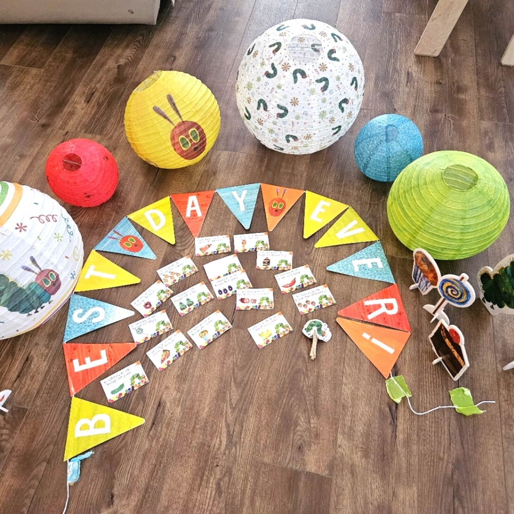 Hungry Caterpillar Birthday Party Decor